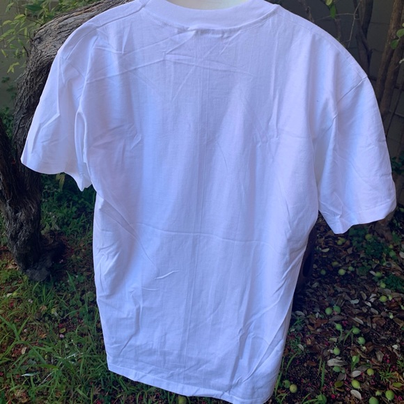 Barbra Streisand T-Shirt MGM Grand The Concert 1994 White Large Beret Smile - Picture 4 of 6